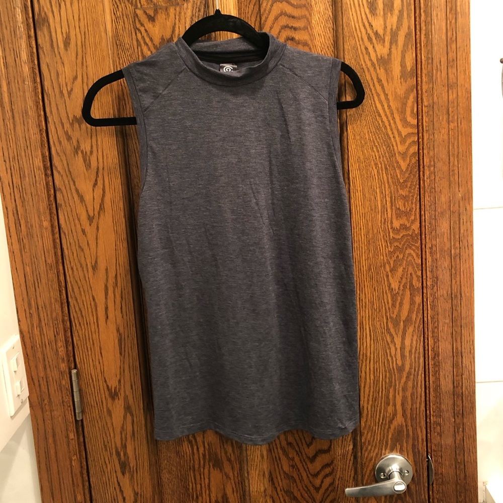 NWOT•Champion Mock Neck Shirt - Picture 4 of 7